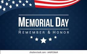  Memorial Day - Remember and Honor
